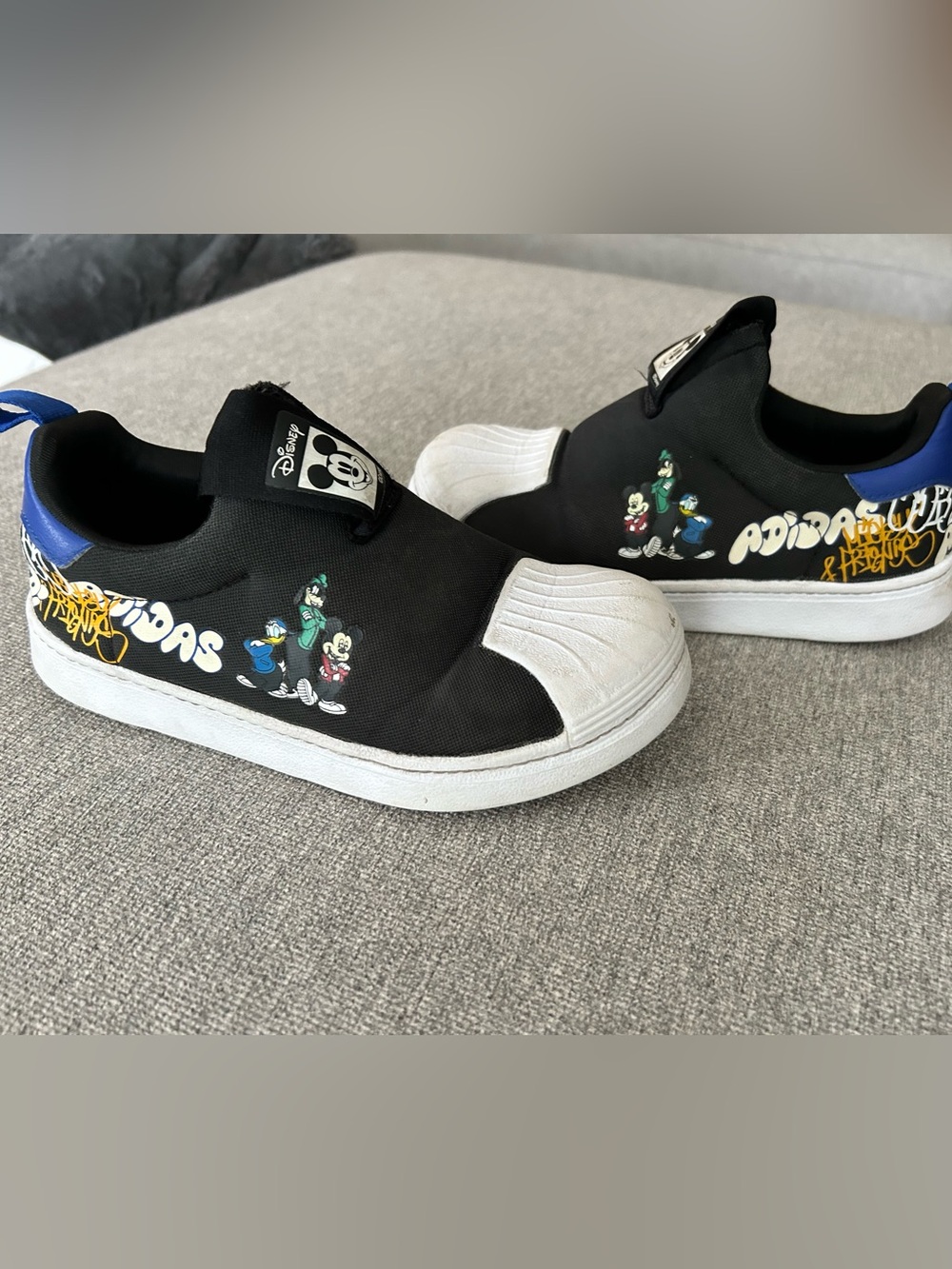 Kids' adidas Originals Superstar 360 x Disney Mickey & Friends slip-on sneakers
